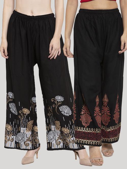 pack of 2 printed palazzo - 18414979 - Very Small Image - 1
