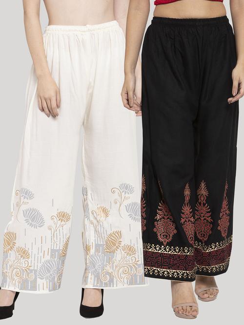 pack of 2 printed palazzo - 18414992 - Very Small Image - 1