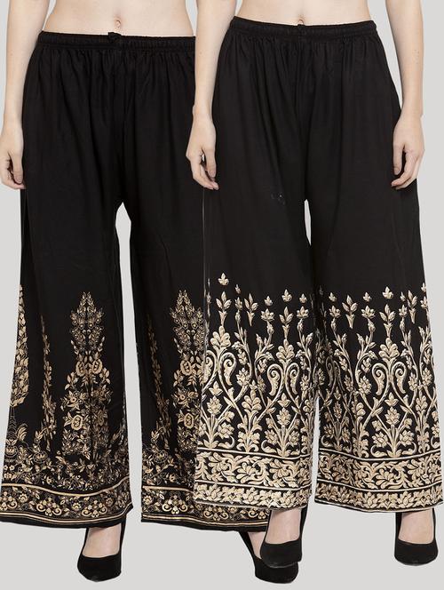 pack of 2 printed palazzo - 18415012 - Very Small Image - 1