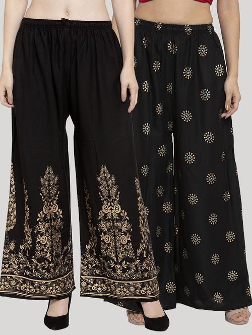 pack of 2 printed palazzo - 18415019 - Very Small Image - 1