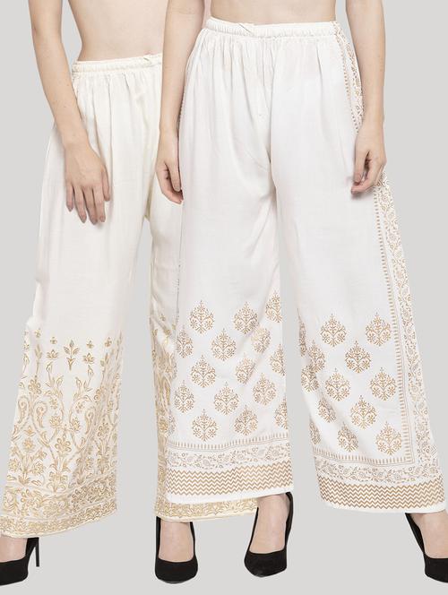 pack of 2 printed palazzo - 18415023 - Very Small Image - 1