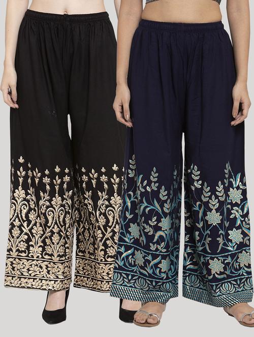 pack of 2 printed palazzo - 18415033 - Very Small Image - 1