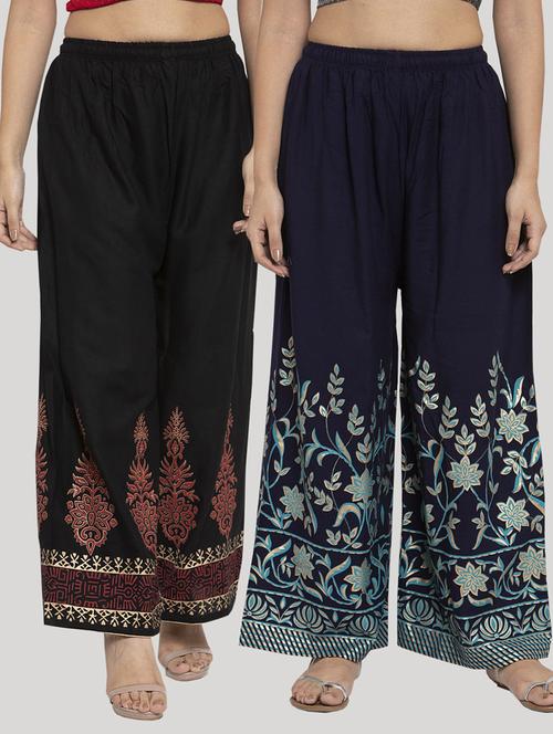 pack of 2 printed palazzo - 18415047 - Very Small Image - 1