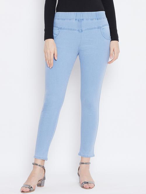 mid rise solid jegging - 18416483 - Very Small Image - 1