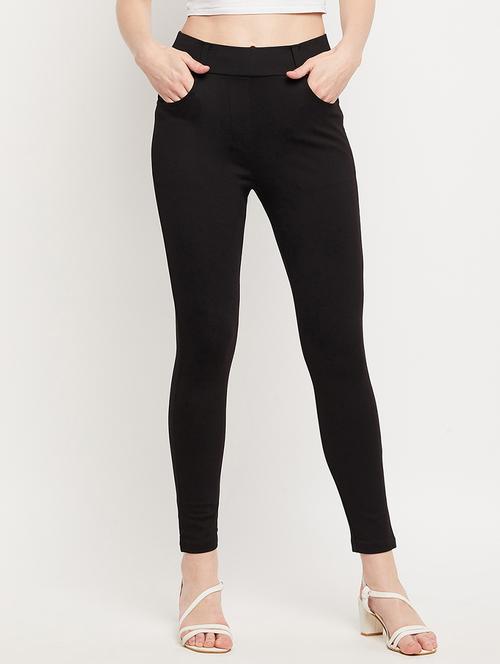 mid rise solid jegging - 18416488 - Very Small Image - 1