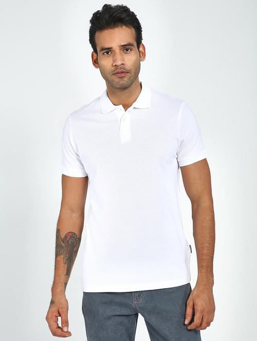 white solid t-shirt - 18416784 - Very Small Image - 1