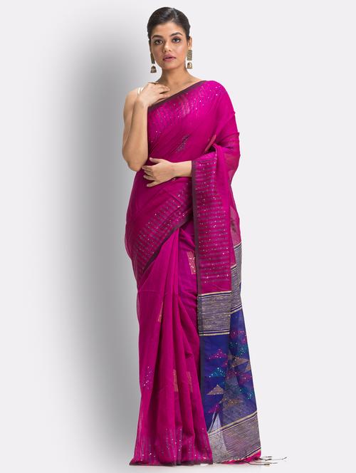 self design woven saree - 18416851 - Very Small Image - 1