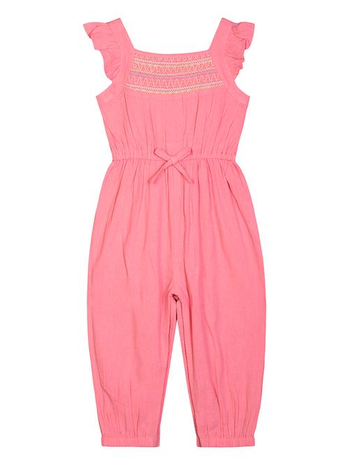 pink solid dungaree  - 18417837 - Very Small Image - 1