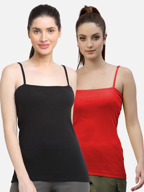 pack of 2 solid camisole - 18417972 - Very Small Image - 1