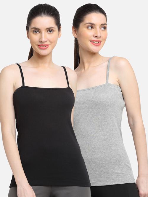 pack of 2 solid camisole - 18417973 - Very Small Image - 1