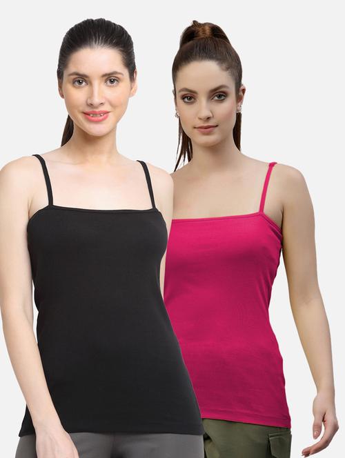 pack of 2 solid camisole - 18417976 - Very Small Image - 1