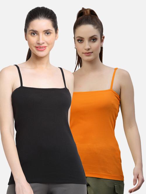 pack of 2 solid camisole - 18417977 - Very Small Image - 1