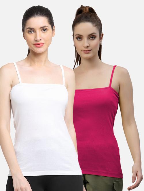 pack of 2 solid camisole - 18417990 - Very Small Image - 1