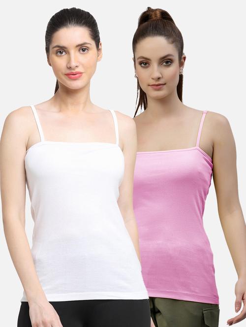 pack of 2 solid camisole - 18417993 - Very Small Image - 1