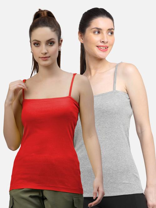 pack of 2 solid camisole - 18418000 - Very Small Image - 1