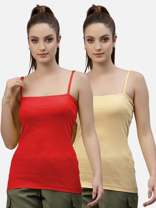 pack of 2 solid camisole - 18418005 - Very Small Image - 1
