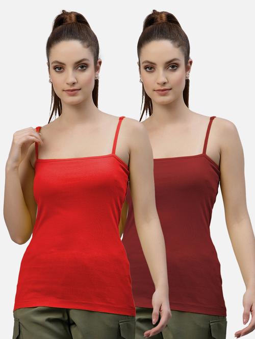 pack of 2 solid camisole - 18418008 - Very Small Image - 1