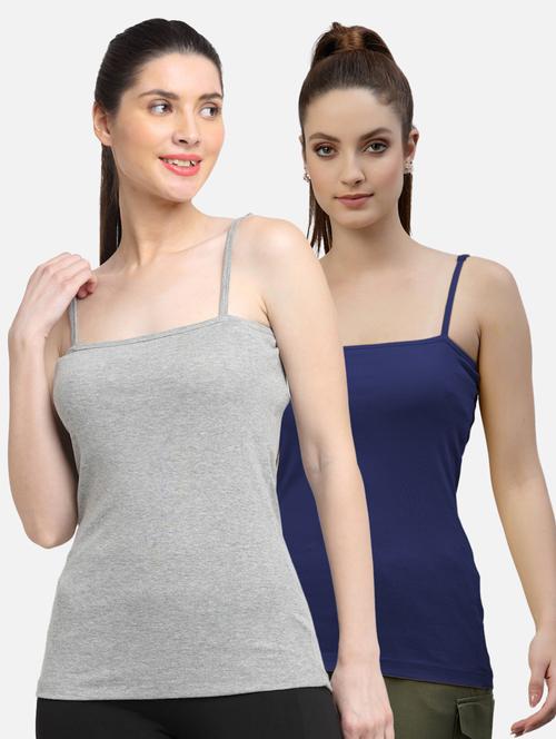 pack of 2 solid camisole - 18418012 - Very Small Image - 1