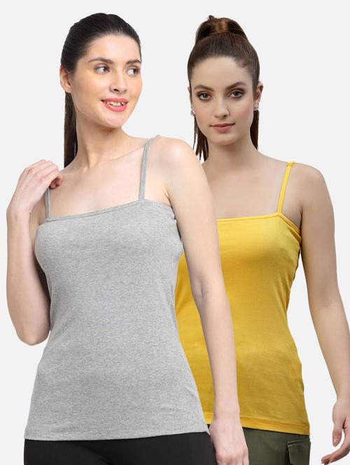 pack of 2 solid camisole - 18418013 - Very Small Image - 1