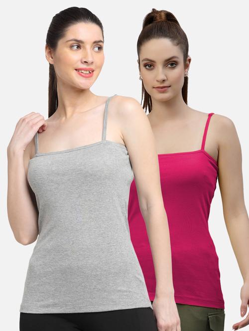 pack of 2 solid camisole - 18418014 - Very Small Image - 1