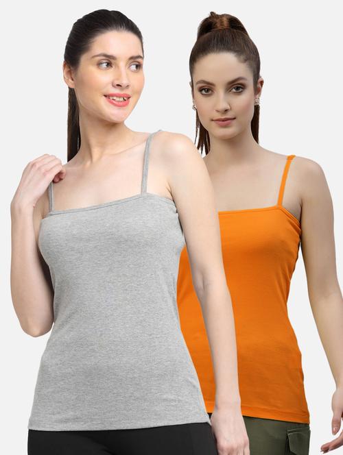 pack of 2 solid camisole - 18418015 - Very Small Image - 1