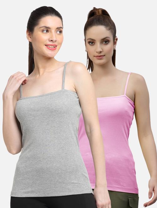 pack of 2 solid camisole - 18418017 - Very Small Image - 1