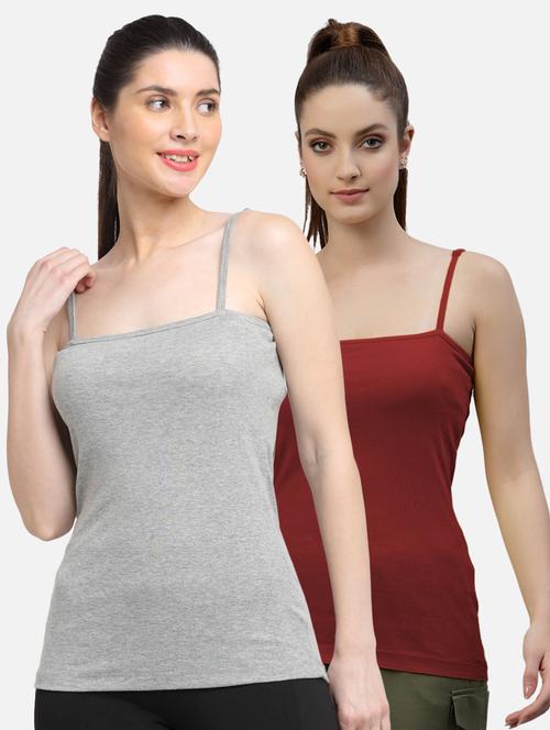 pack of 2 solid camisole - 18418019 - Very Small Image - 1