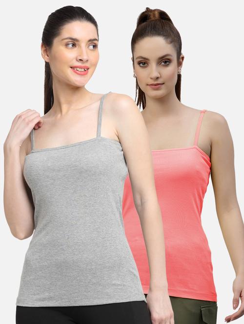 pack of 2 solid camisole - 18418020 - Very Small Image - 1