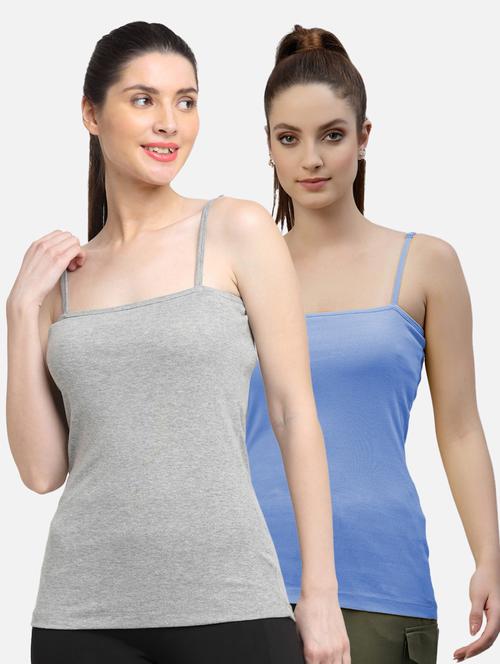 pack of 2 solid camisole - 18418023 - Very Small Image - 1