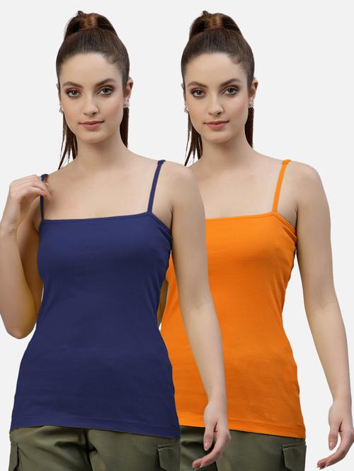 pack of 2 solid camisole - 18418026 - Very Small Image - 1