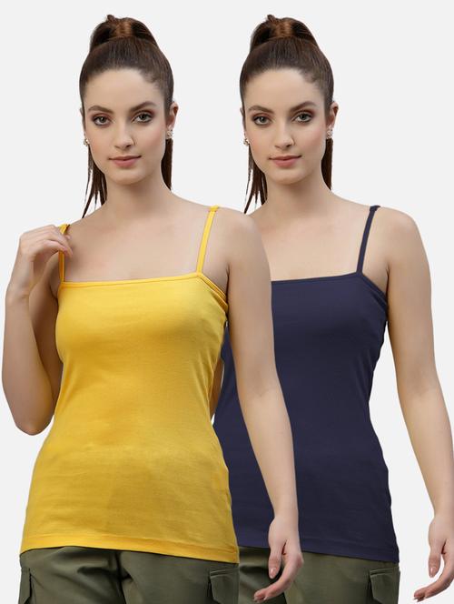 pack of 2 solid camisole - 18418043 - Very Small Image - 1