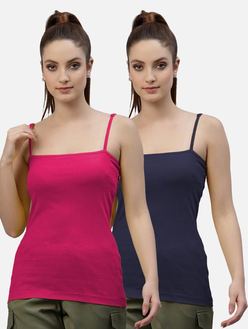 pack of 2 solid camisole - 18418052 - Very Small Image - 1