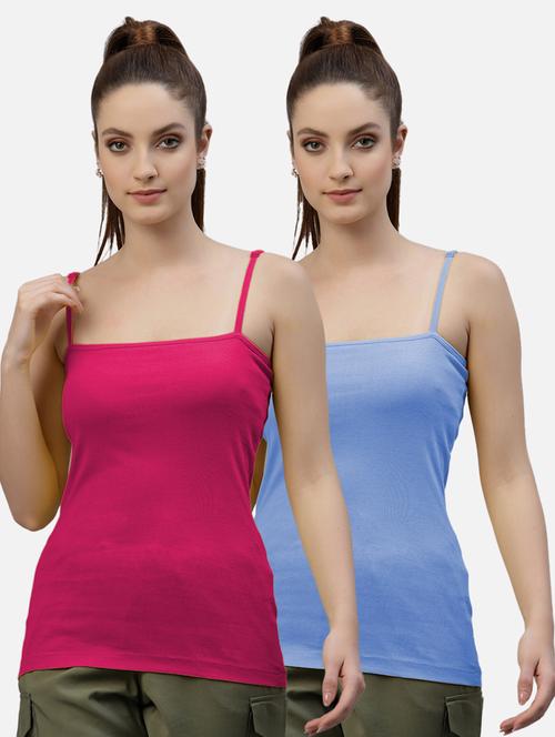 pack of 2 solid camisole - 18418053 - Very Small Image - 1