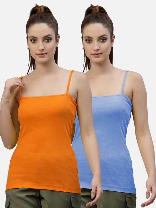 pack of 2 solid camisole - 18418061 - Very Small Image - 1