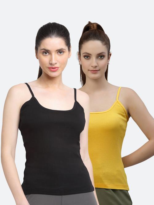 pack of 2 solid camisoles - 18418093 - Very Small Image - 1