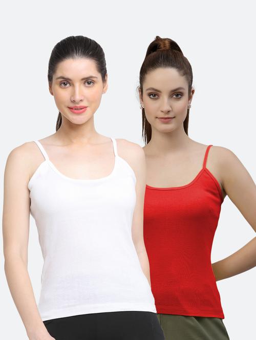 pack of 2 solid camisoles - 18418104 - Very Small Image - 1