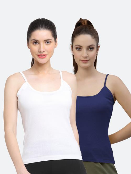 pack of 2 solid camisoles - 18418106 - Very Small Image - 1