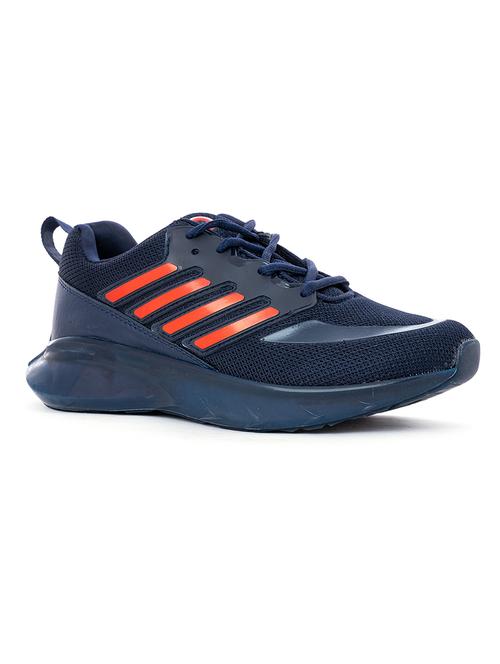 navy fabric sport shoes - 18418257 - Very Small Image - 1