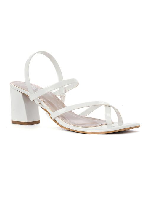 white synthetic sandals - 18418284 - Very Small Image - 1