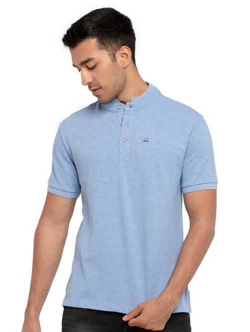 light blue solid t-shirt - 18418392 - Very Small Image - 1