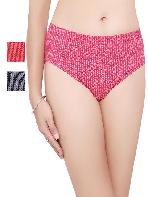 pack of 3 printed hipster panty  - 18420134 - Very Small Image - 1