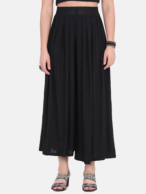 high rise flared palazzo - 18421433 - Very Small Image - 1