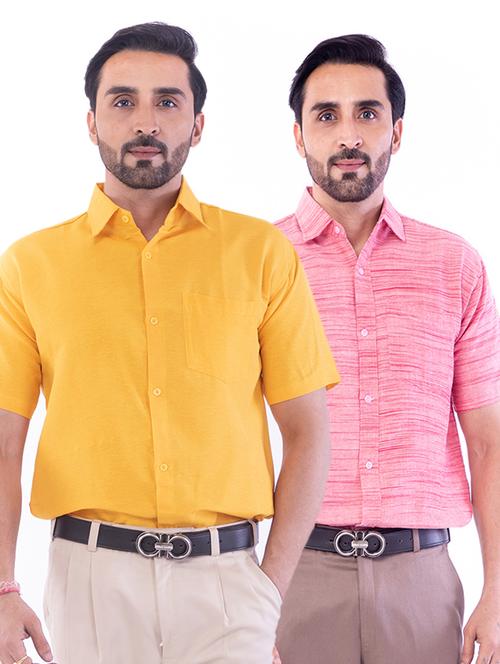 mens printed casual shirt - 18422701 - Very Small Image - 1