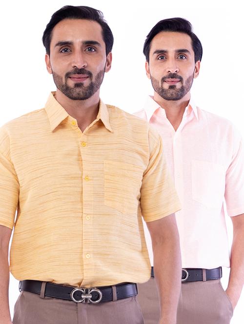 mens printed formal shirt - 18422719 - Very Small Image - 1