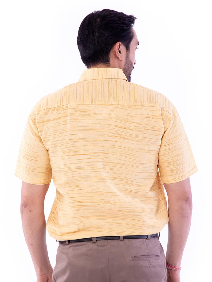 mens solid casual shirt - 18422973 - Zoom Image - 7