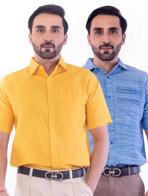 mens printed casual shirt - 18422998 - Very Small Image - 1