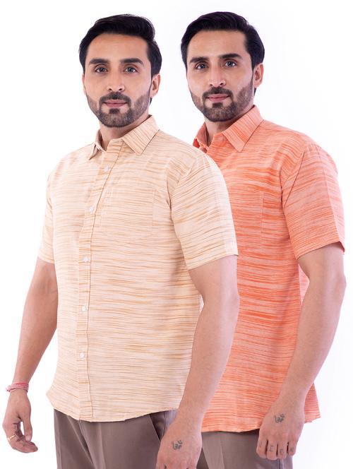 mens solids formal shirt - 18423020 - Very Small Image - 1