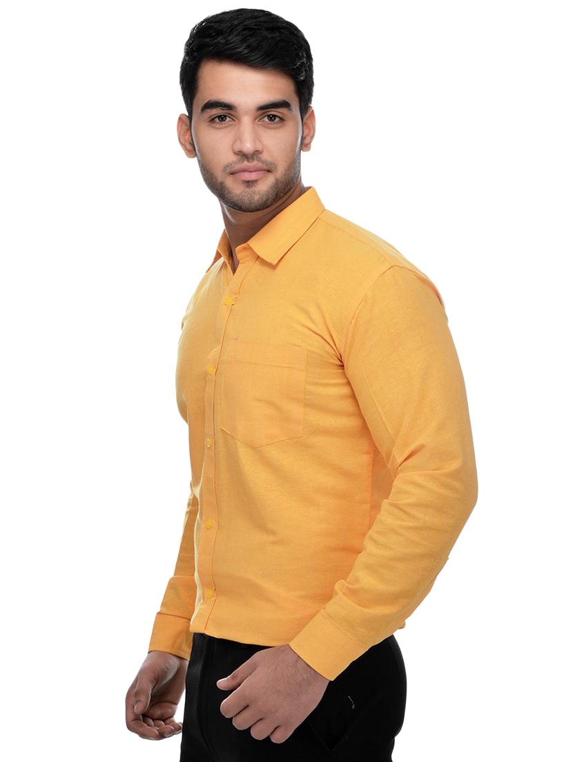 mens solids formal shirt - 18423264 - Standard Image - 2