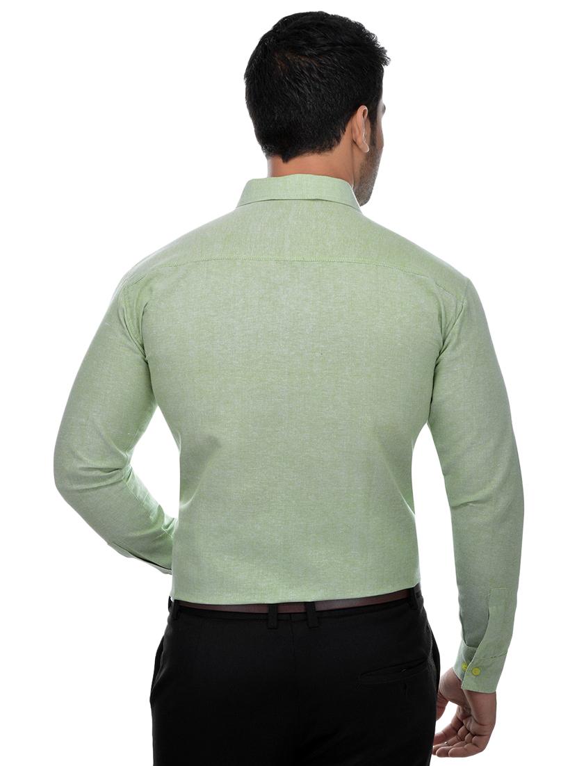 mens solids formal shirt - 18423286 - Zoom Image - 6