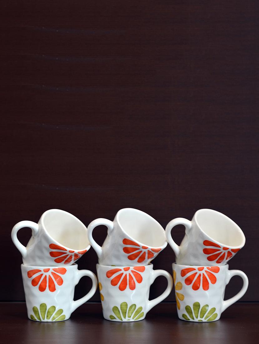 charming set of 6 teacups | cup set | tea cups | set of 6 cups - 18424430 - Standard Image - 2